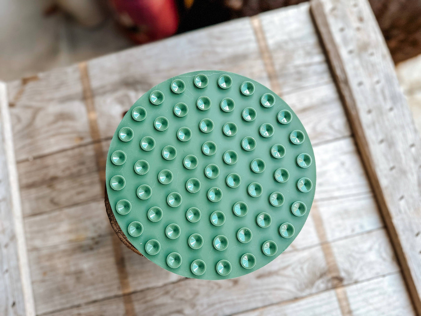 Bodhi & The Birchtree - Honeycomb Lick Mat Sea Green