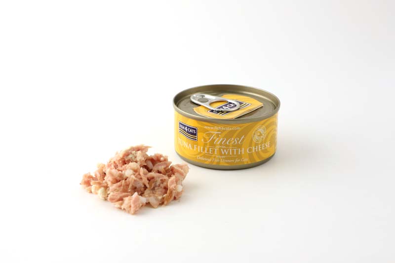 Fish4Cats Finest Tuna Fillet With Cheese 70g