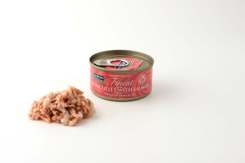 Fish4Cats Finest Tuna Fillet With Salmon 70g