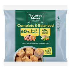 Natures Menu Frozen Nuggets Fish & Chicken