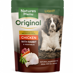 Natures Menu Light Chicken with Rabbit Pouch
