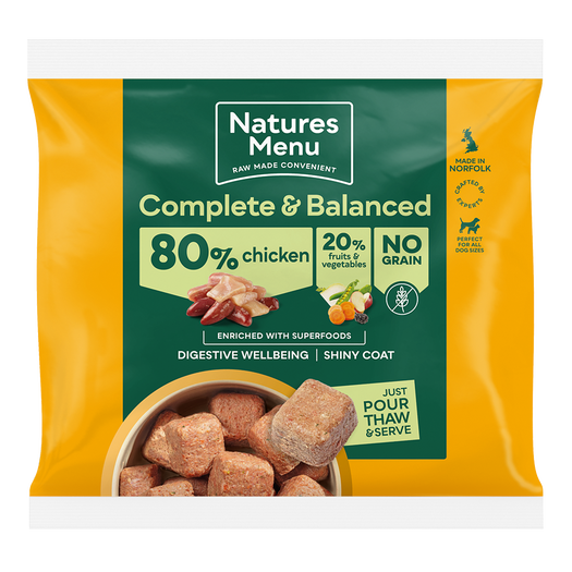Natures Menu Frozen Nuggets Chicken