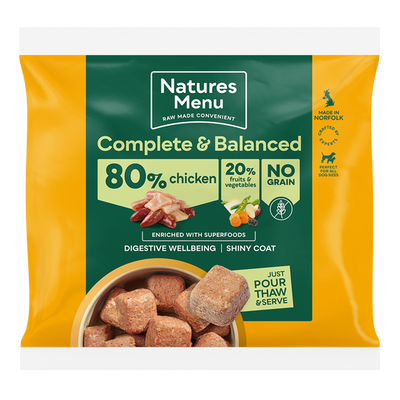 Natures Menu Frozen Nuggets Chicken