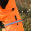 Luxe Waterproof Dog Coat 250g - Orange High Viz