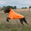 Fleece Dog Jumper - Orange WIDE FIT