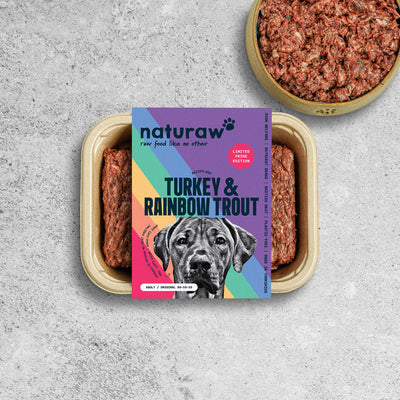 Naturaw Turkey & Rainbow Trout 80/10/10 (500g)