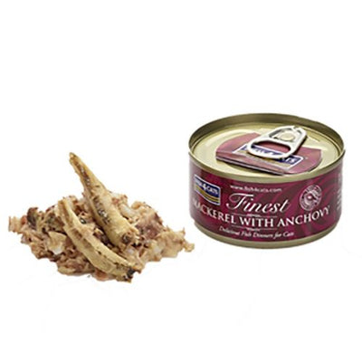 Fish4Cats Finest Mackerel With Anchovy 70g