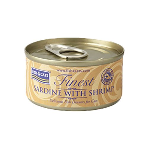 Fish4Cats Finest Sardine With Shrimp 70g