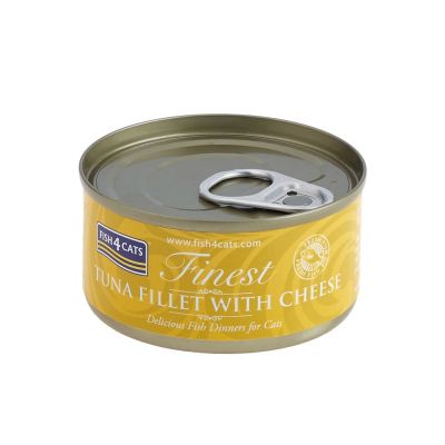 Fish4Cats Finest Tuna Fillet With Cheese 70g