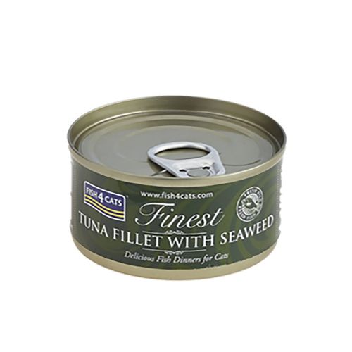 Fish4Cats Finest Tuna Fillet With Seaweed 70g