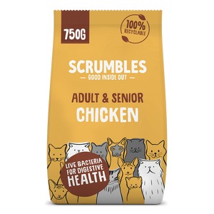 Scrumbles Dry Cat Food Adult Chicken