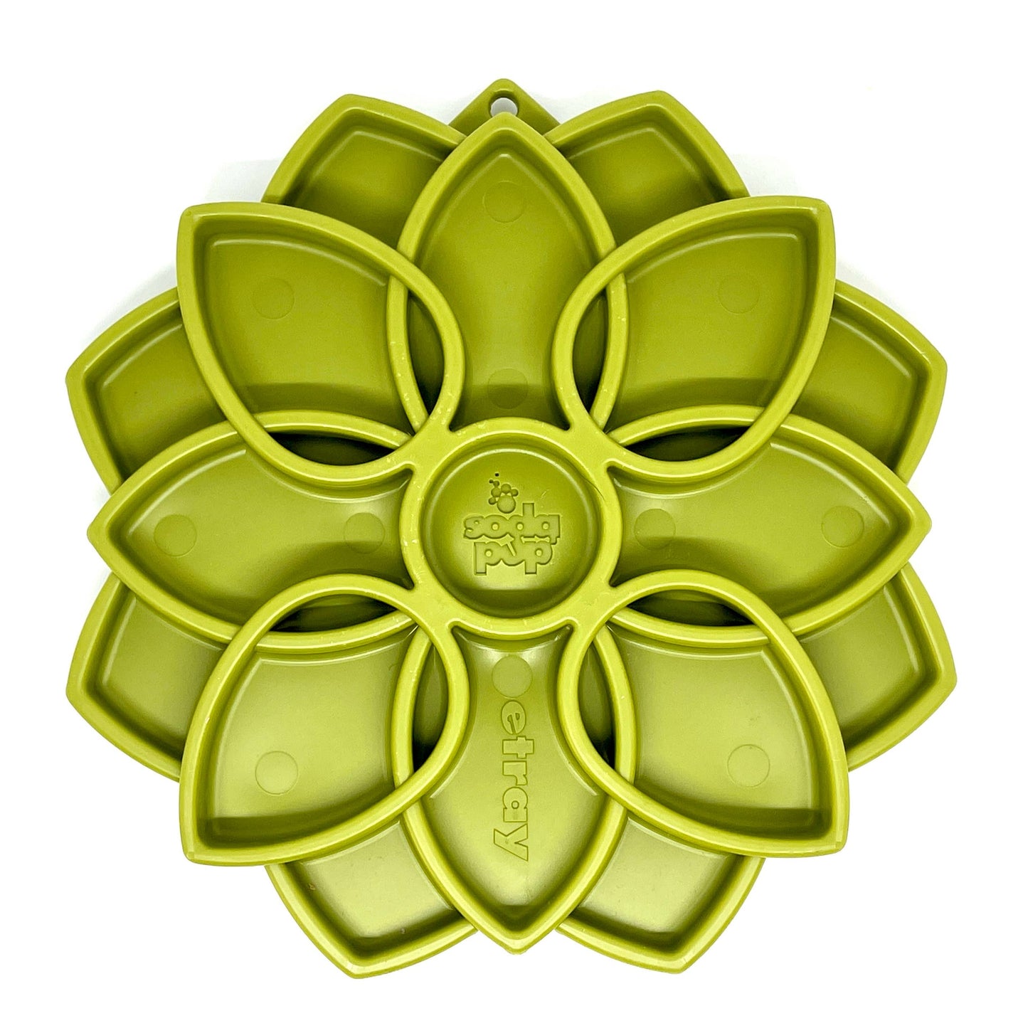 Mandala Design eTray Enrichment Tray for Dogs: Green